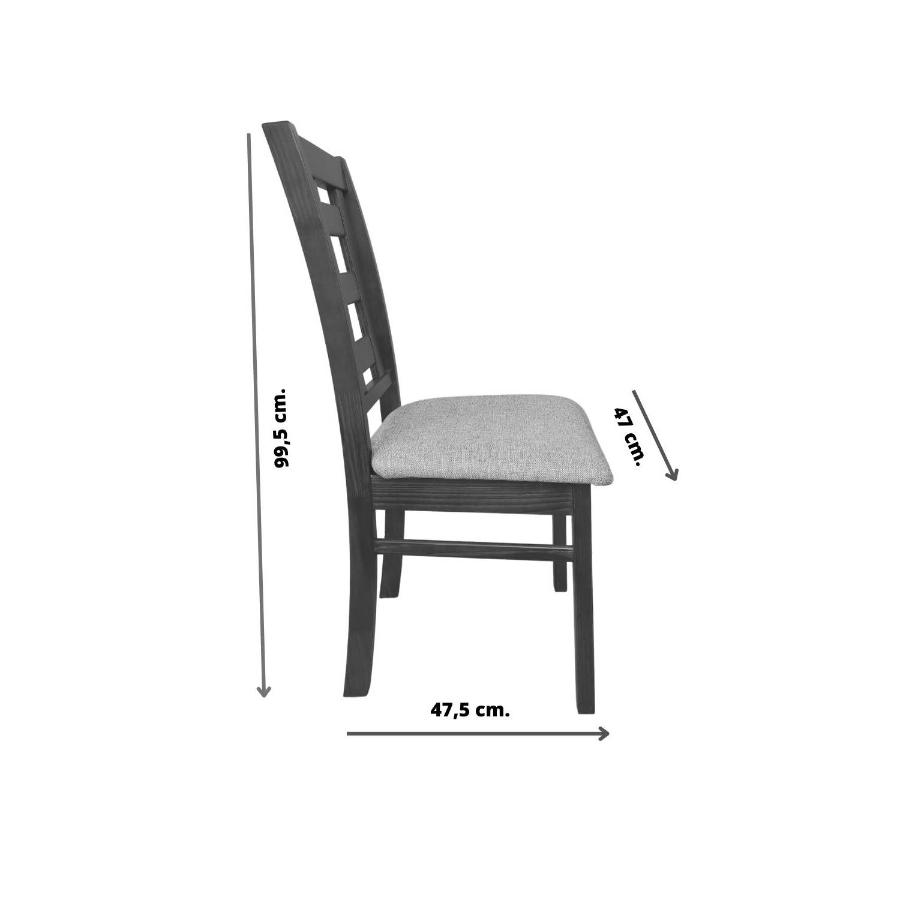Comedor Insigne Sevilla 6 Sillas Nogal 