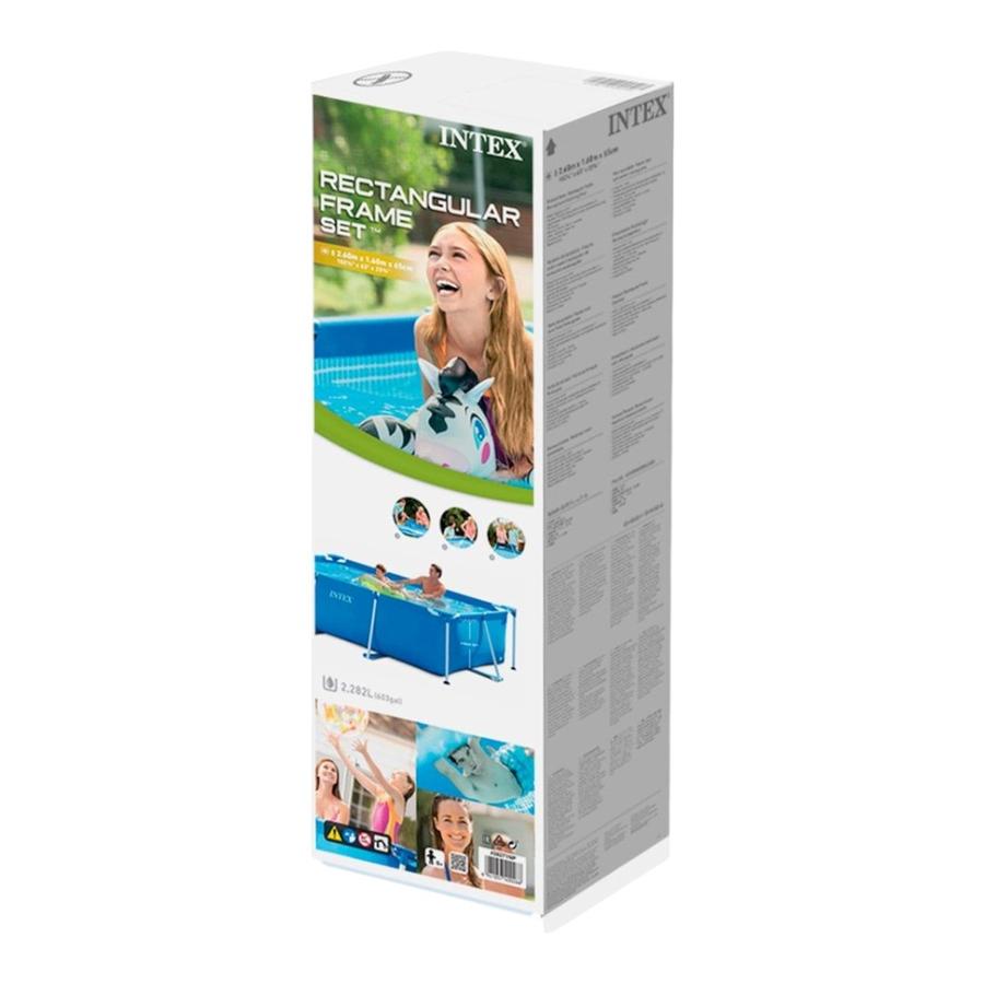 Piscina Desmontable Rectangular Intex 28271NP Azul