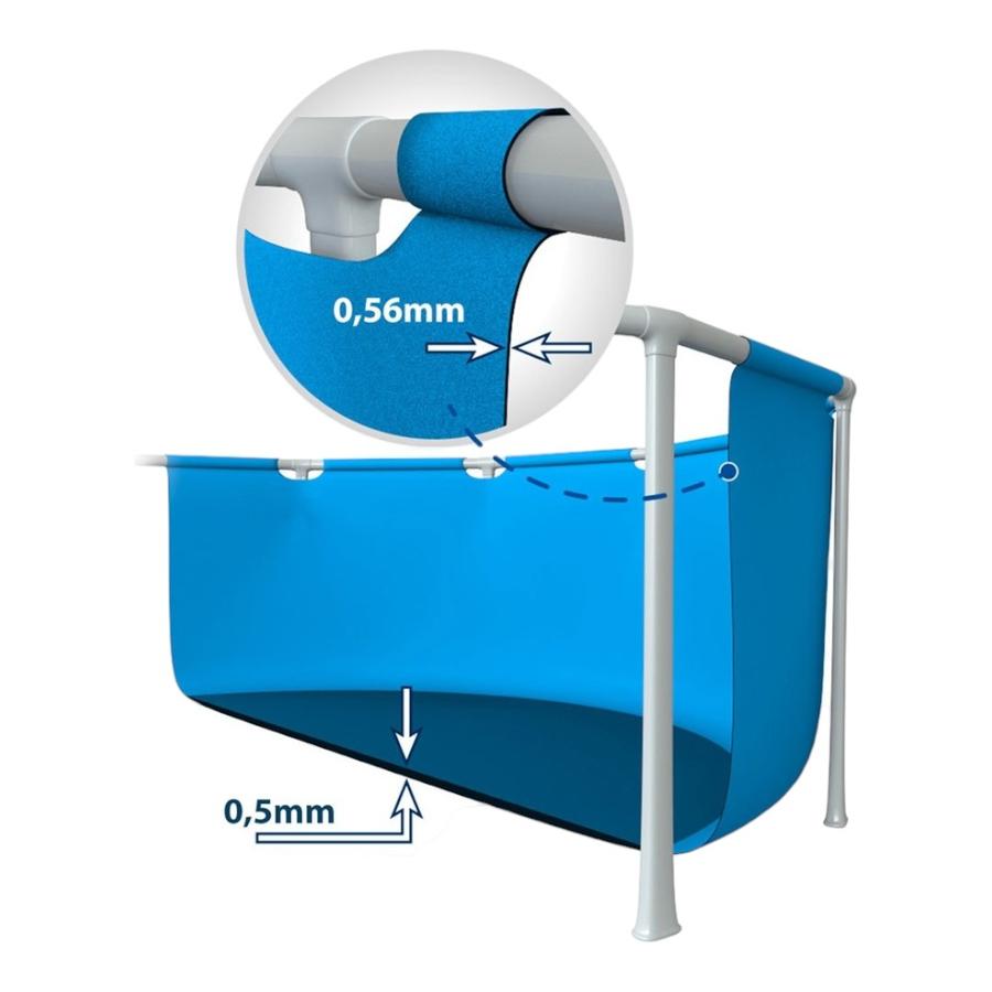 Piscina Desmontable Rectangular Intex 28271NP Azul