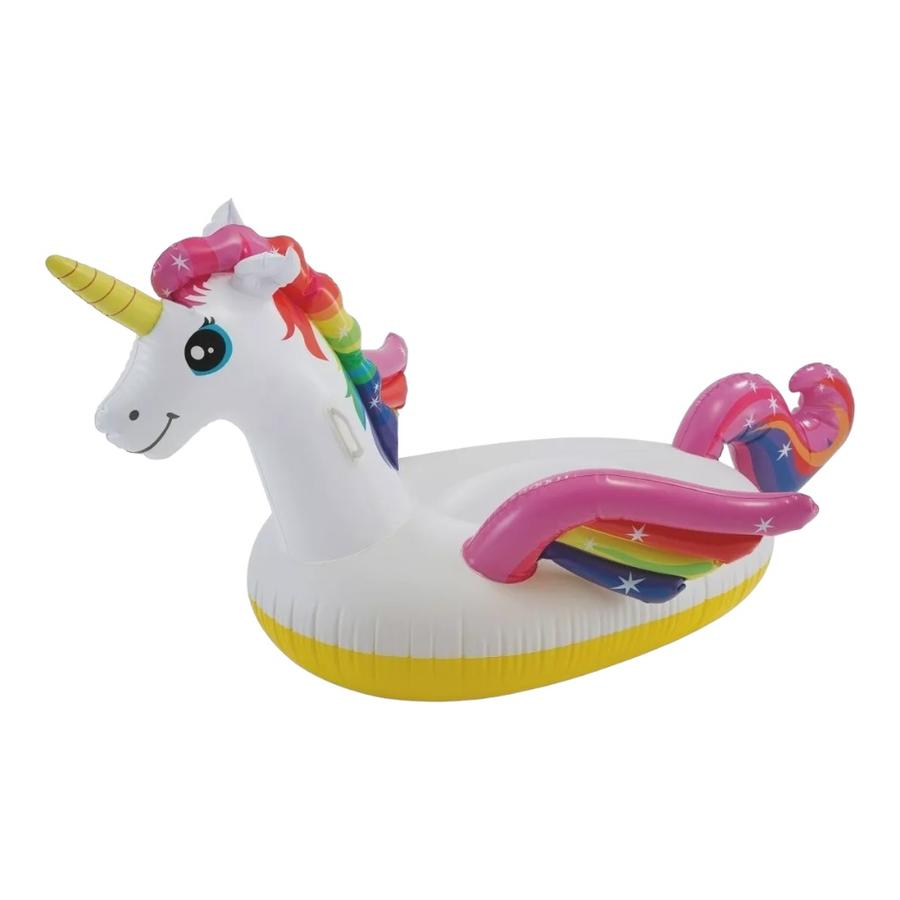 Flotador Inflable Intex Unicornio 57561NP Blanco