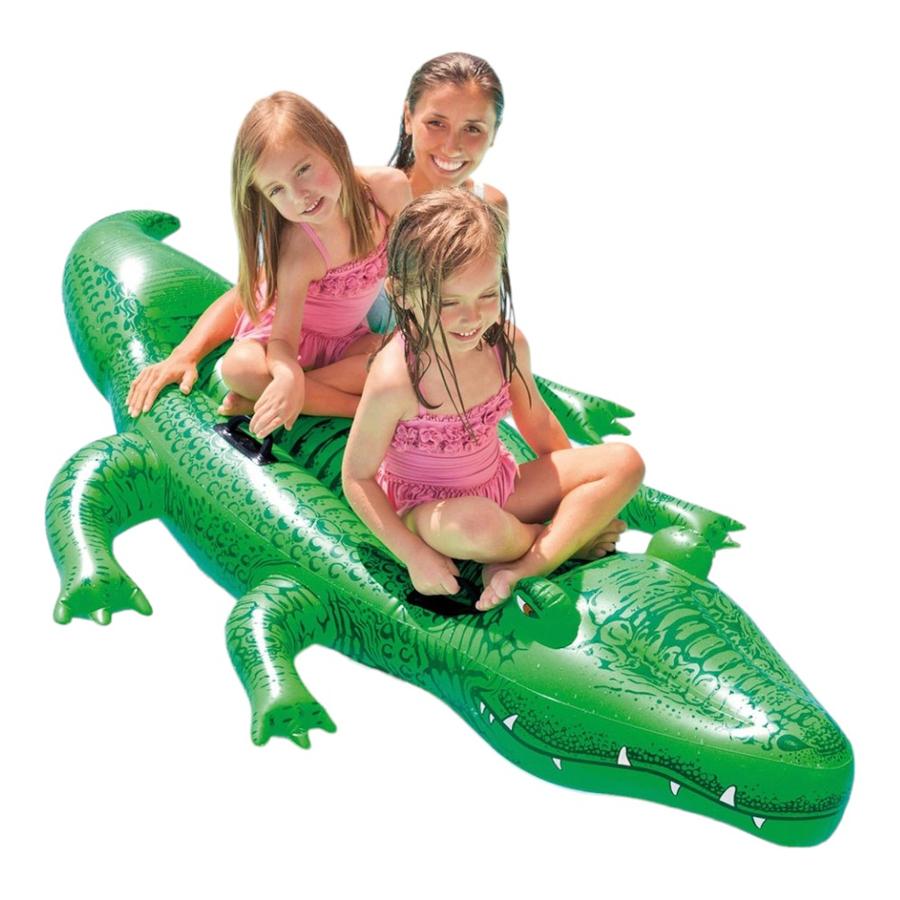 Flotador Inflable Intex Cocodrilo 58562NP Verde