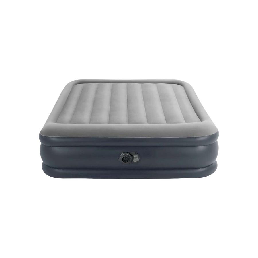 Colchon Inflable 2 Plazas Intex Deluxe Gris
