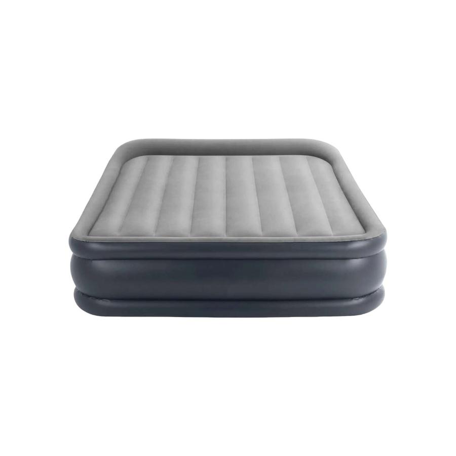 Colchon Inflable 2 Plazas Intex Deluxe Gris