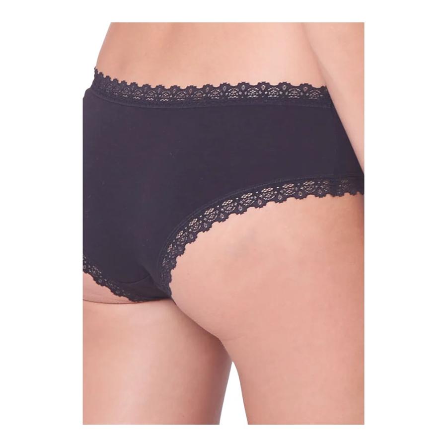 Pack 4 Pantaletas Mujer Intime Encaje Algodón Rosado