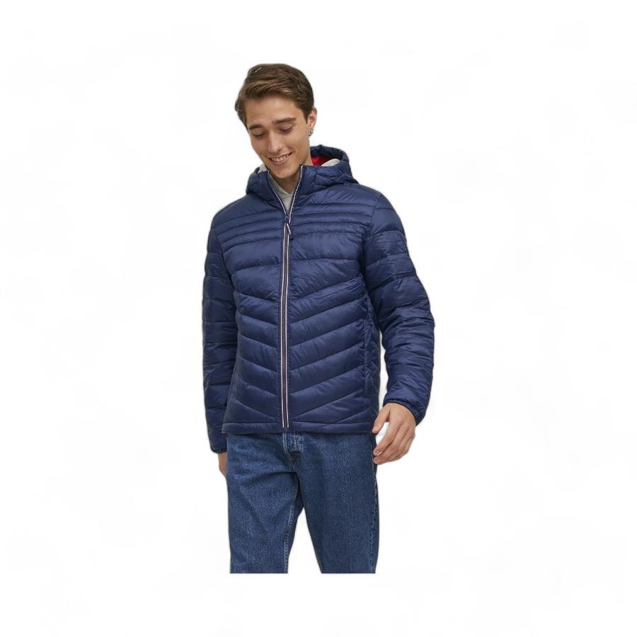 Chaqueta Hombre Jack&Jones Full Zipper Puffer Azul