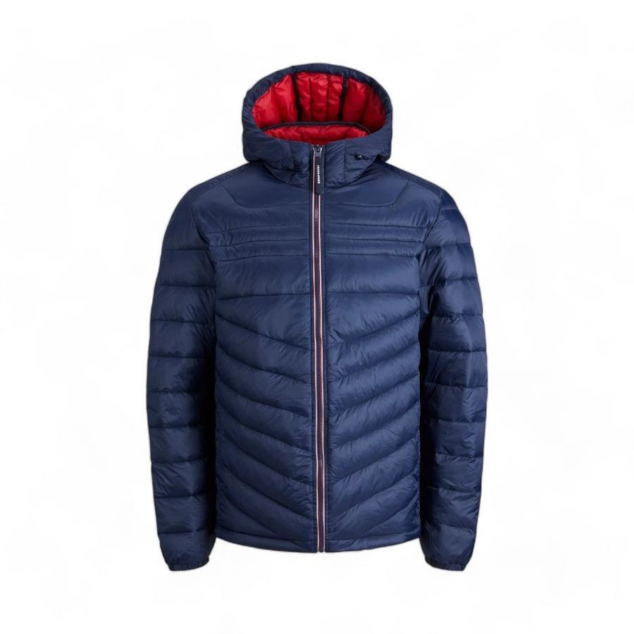 Chaqueta Hombre Jack&Jones Full Zipper Puffer Azul