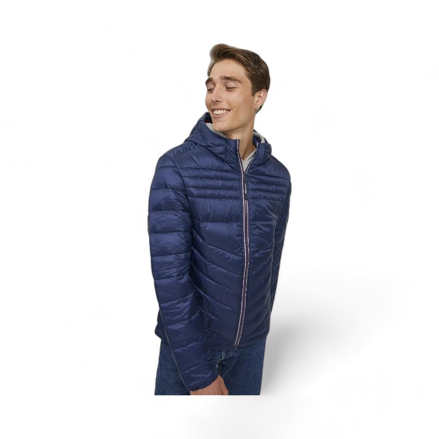Chaqueta Hombre Jack&Jones Full Zipper Puffer Azul