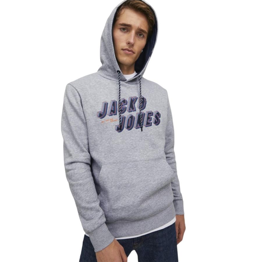 Poleron Hombre Jack & Jones Gris