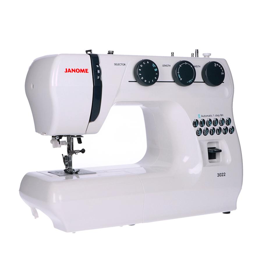 Máquina De Coser Janome 3022 Blanco