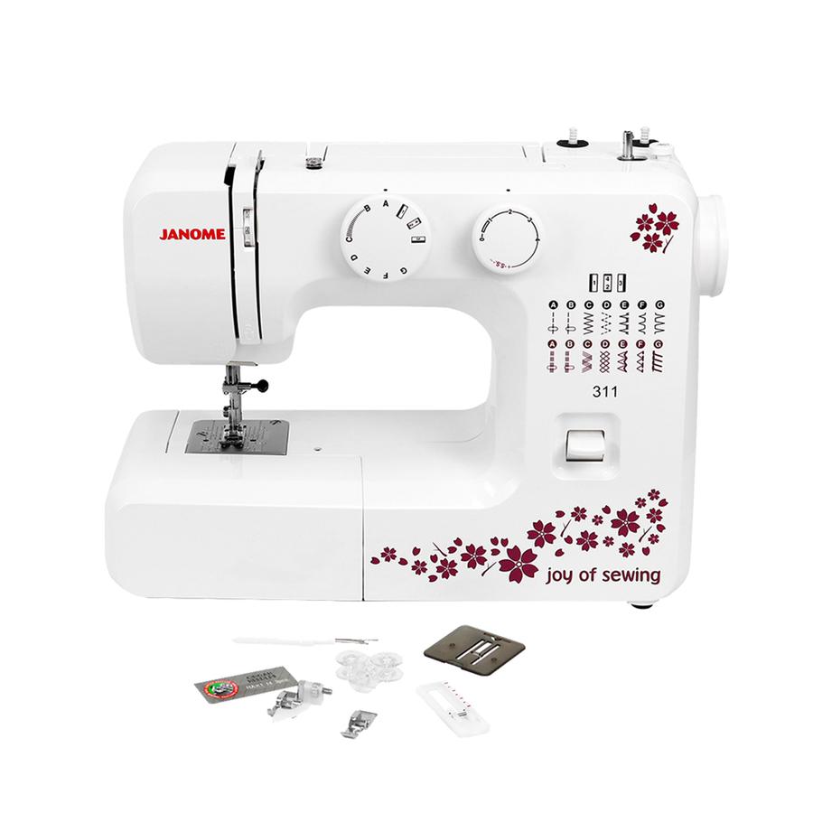 Máquina De Coser Janome 311 Blanco