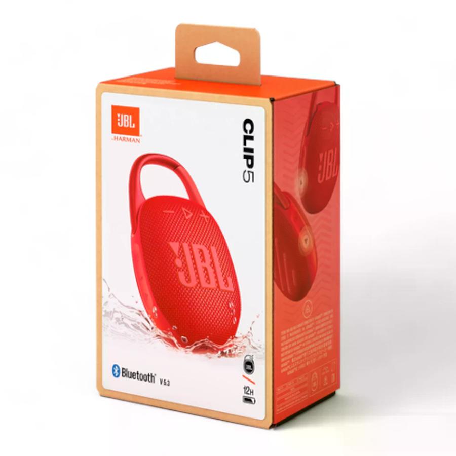 Parlante Bluetooth JBL Clip 5 Rojo