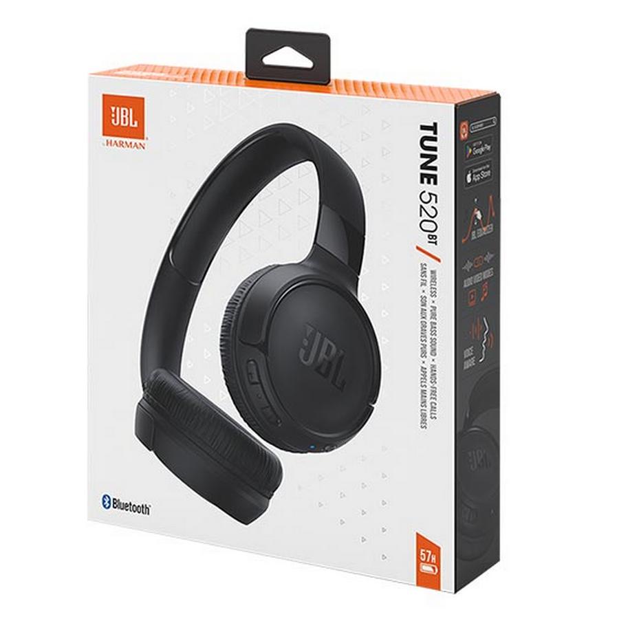 Audífono Bluetooth JBL  Tune 520BT Negro