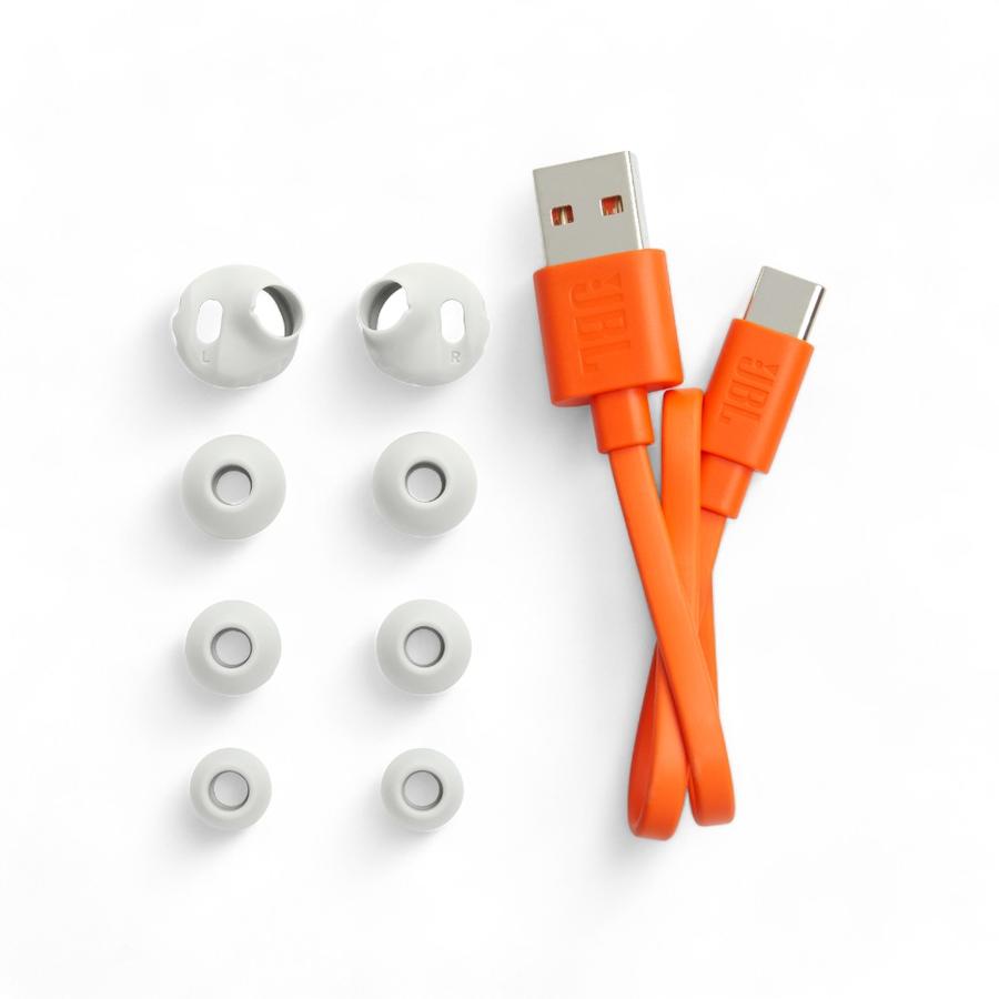 Audífonos Inalámbricos JBL Endurace Race TWS Blanco