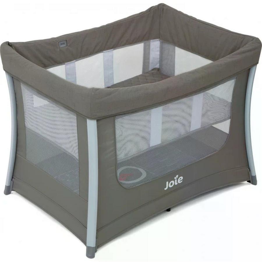 Cuna Joie Pack And Play Illusion Nickle Gris