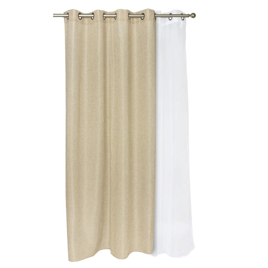 Set Cortinas Corcovado 6 Piezas Beige