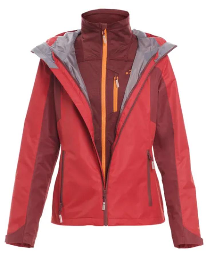 Parka Impermeable Mujer Kannu Burdeo