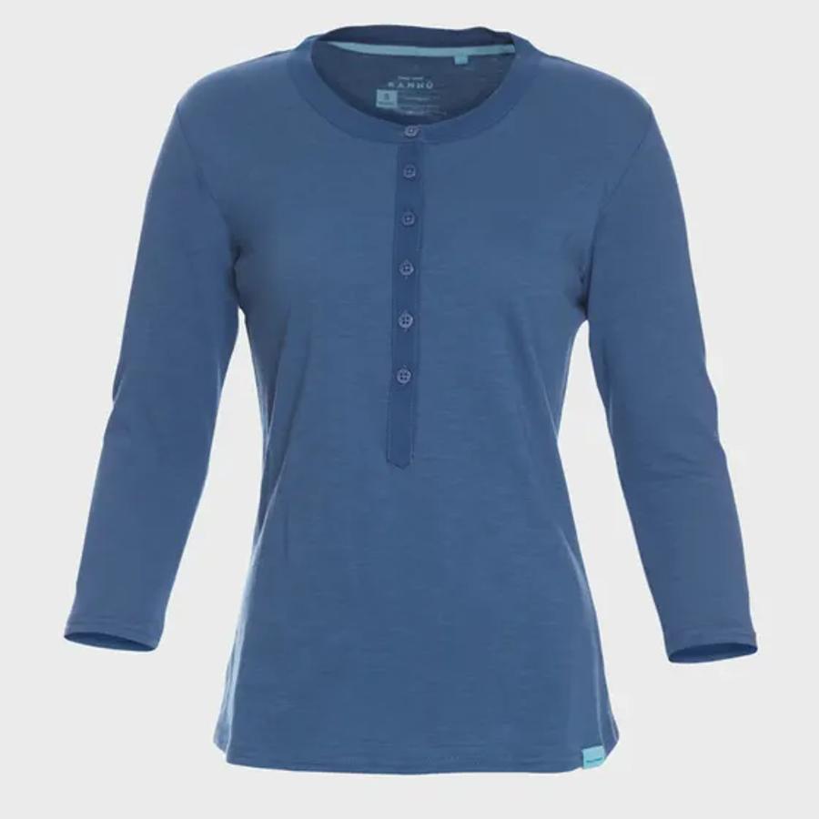 Polera Kannu Lifestyle Azul Mujer