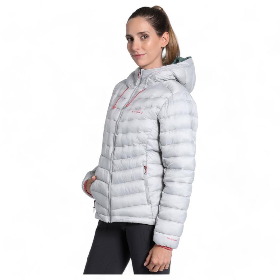 Parka Reversible Dupont Mujer Kannu Gris Claro
