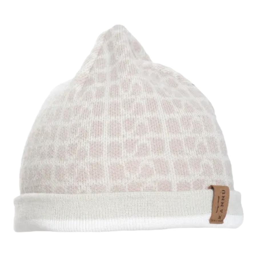 Gorro Unisex Kannu Jackquard Beige