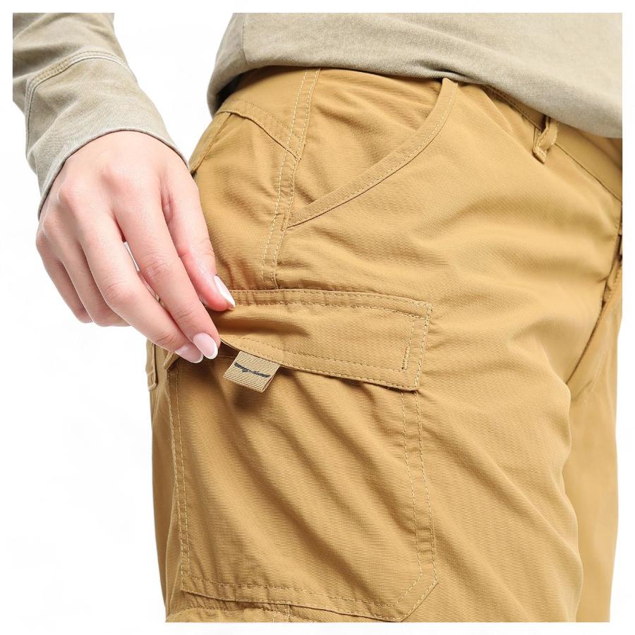 Pantalón Desmontable Mujer Kannu Mostaza