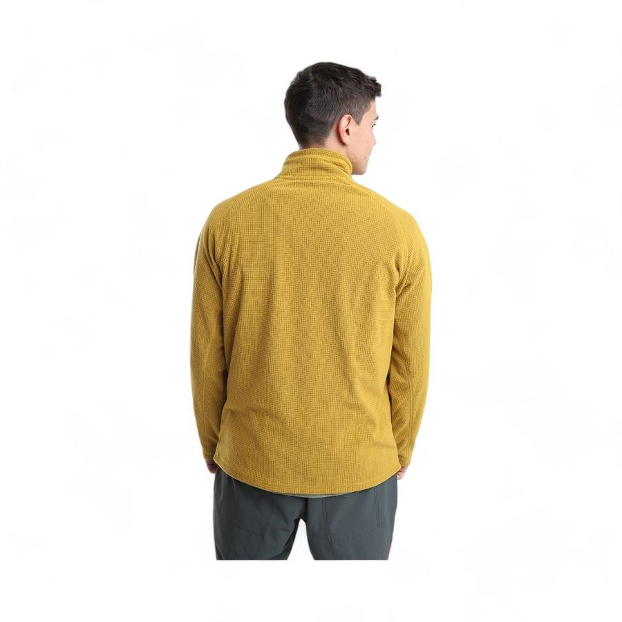 Polar Hombre Kannu Chacabuco 1/4 Zipper Mostaza