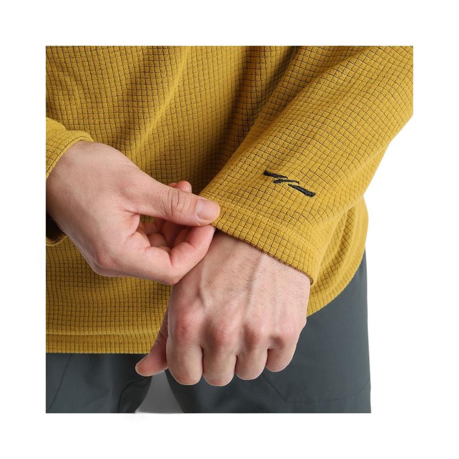 Polar Hombre Kannu Chacabuco 1/4 Zipper Mostaza