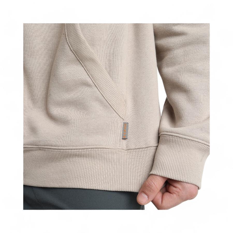 Polerón Hombre Kannu Coigue Full Zipper Beige