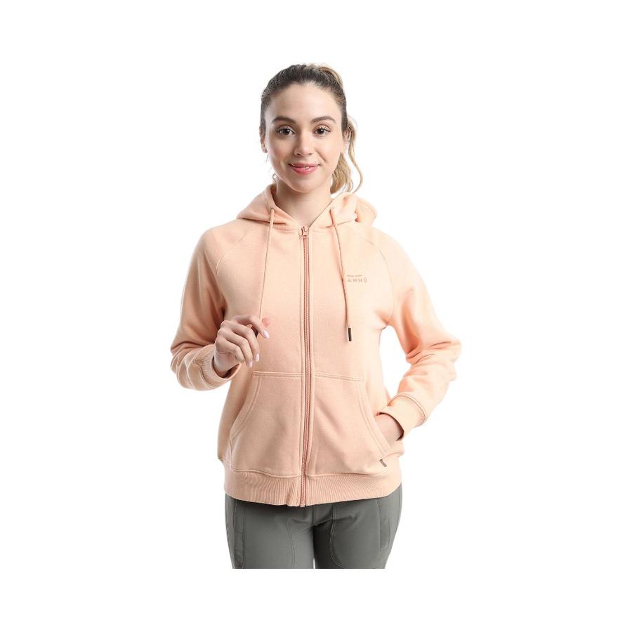 Polerón Mujer Kannu Fleece Coigue Damasco