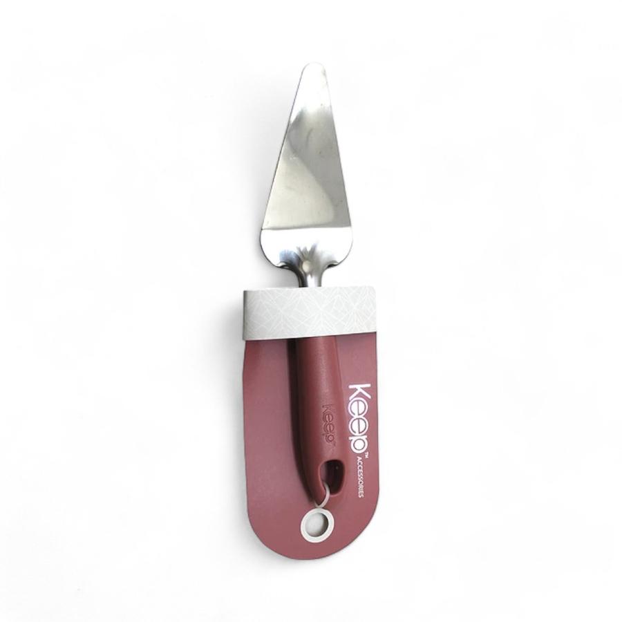 Espátula Cocina Keep Metalico Rosado