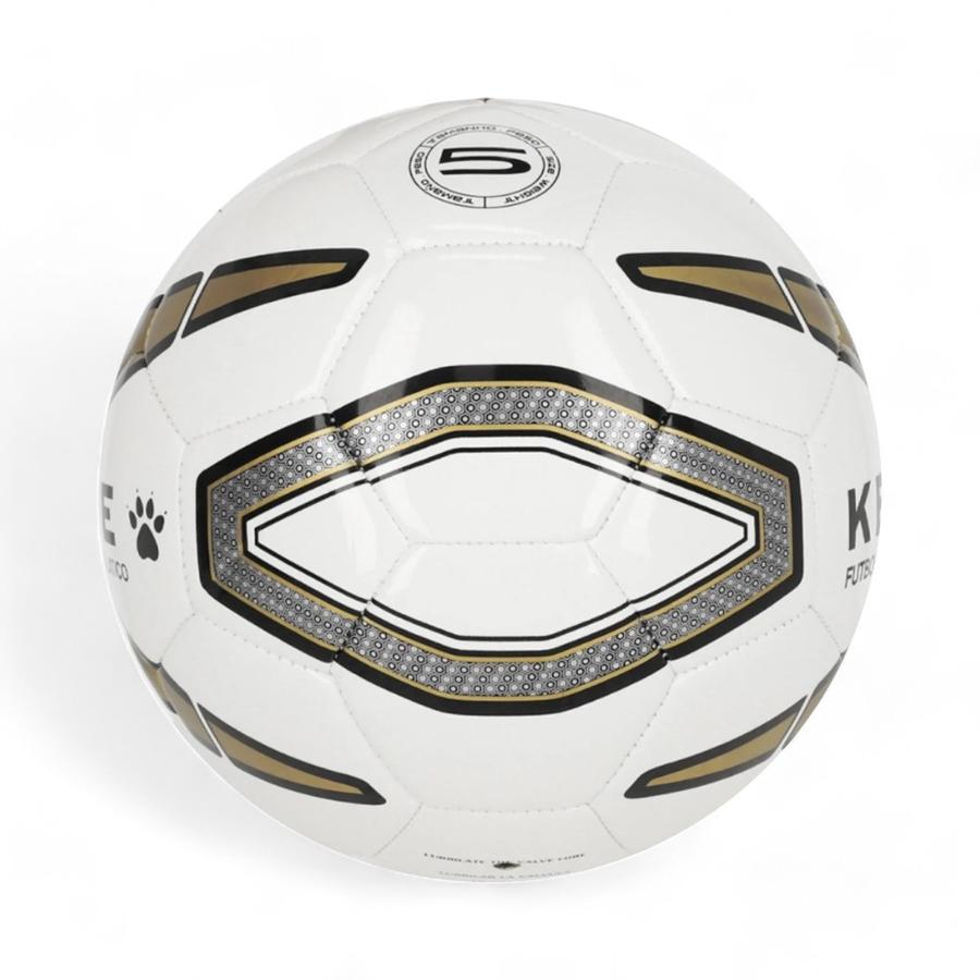 Balon De Fútbol Kelme Galáctico T5 Blanco/Dorado