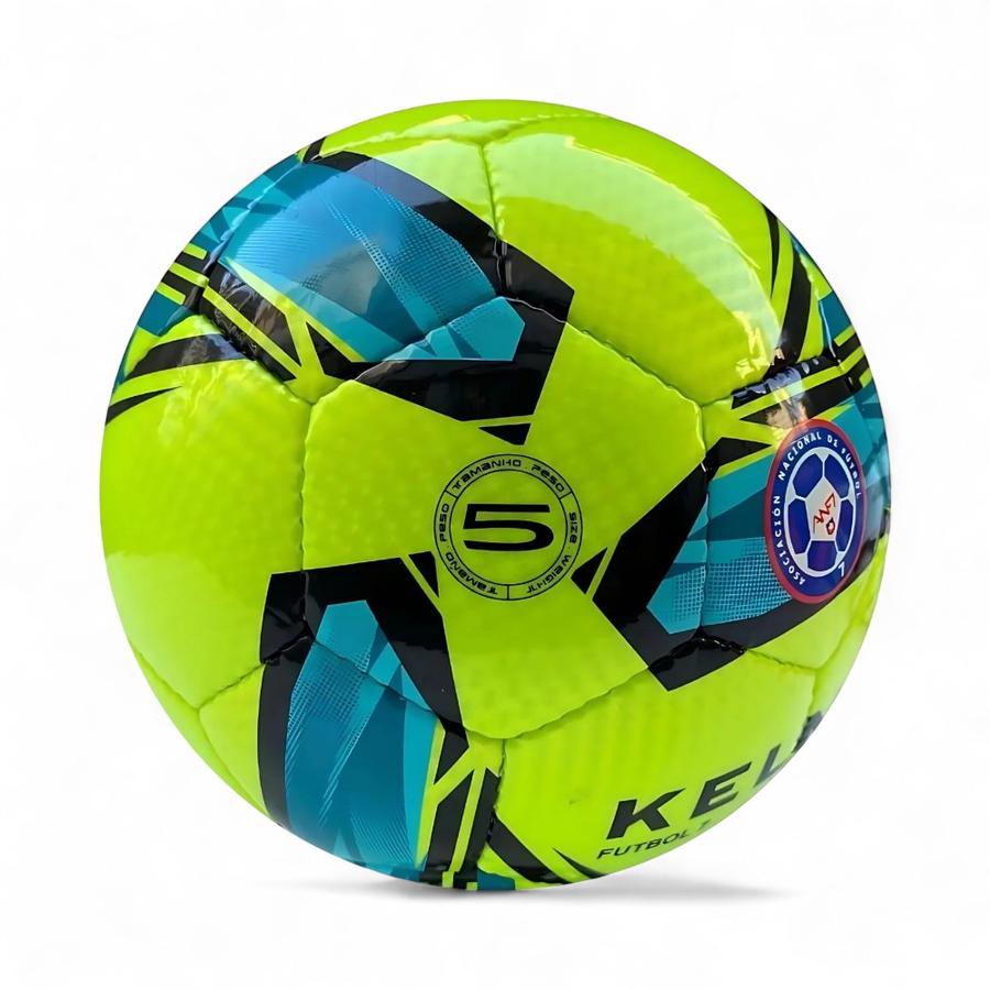 Balón Fútbol 7 Kelme Revolución Gold Logo ANF7 T5 Fluor