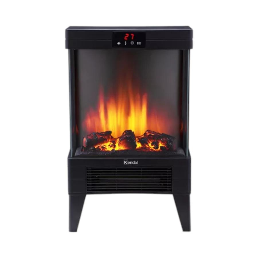 Estufa Chimenea Eléctrica Kendal KCE96S Negra 