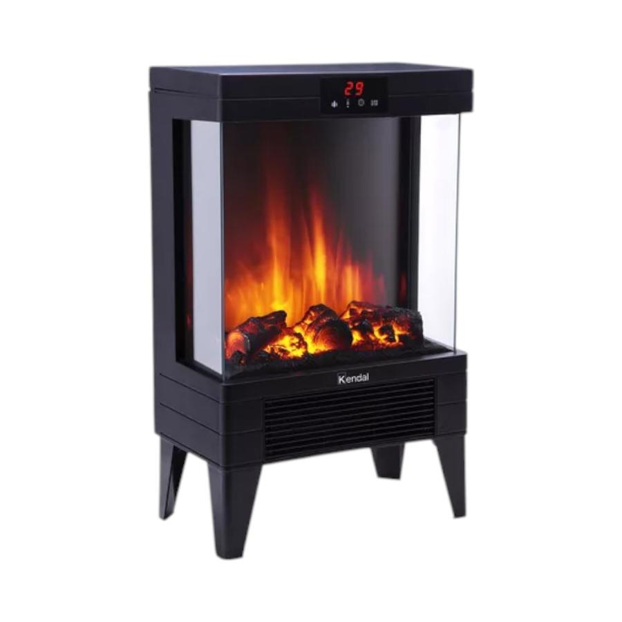 Estufa Chimenea Eléctrica Kendal KCE96S Negra 
