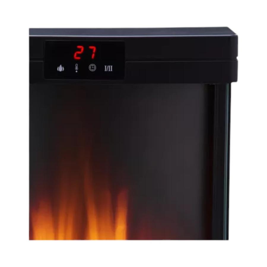 Estufa Chimenea Eléctrica Kendal KCE96S Negra 