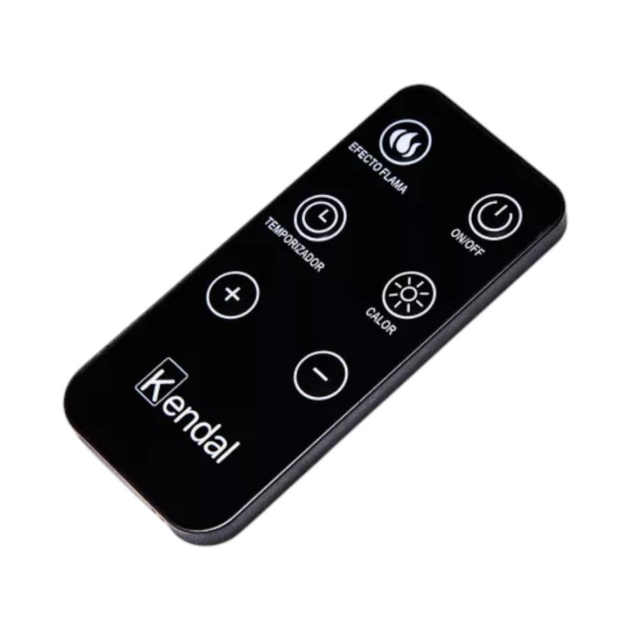 Estufa Chimenea Eléctrica Kendal KCE96S Negra 