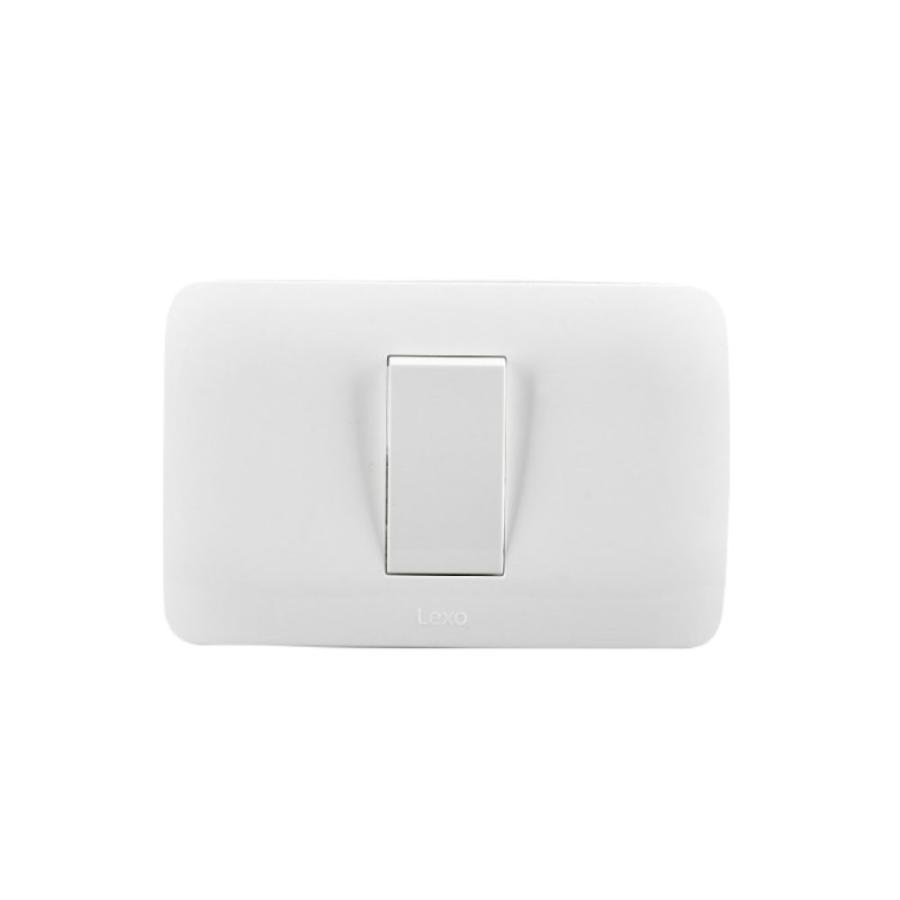 Interruptor Simple Kersting 9/12 10A 250V Armado Blanco