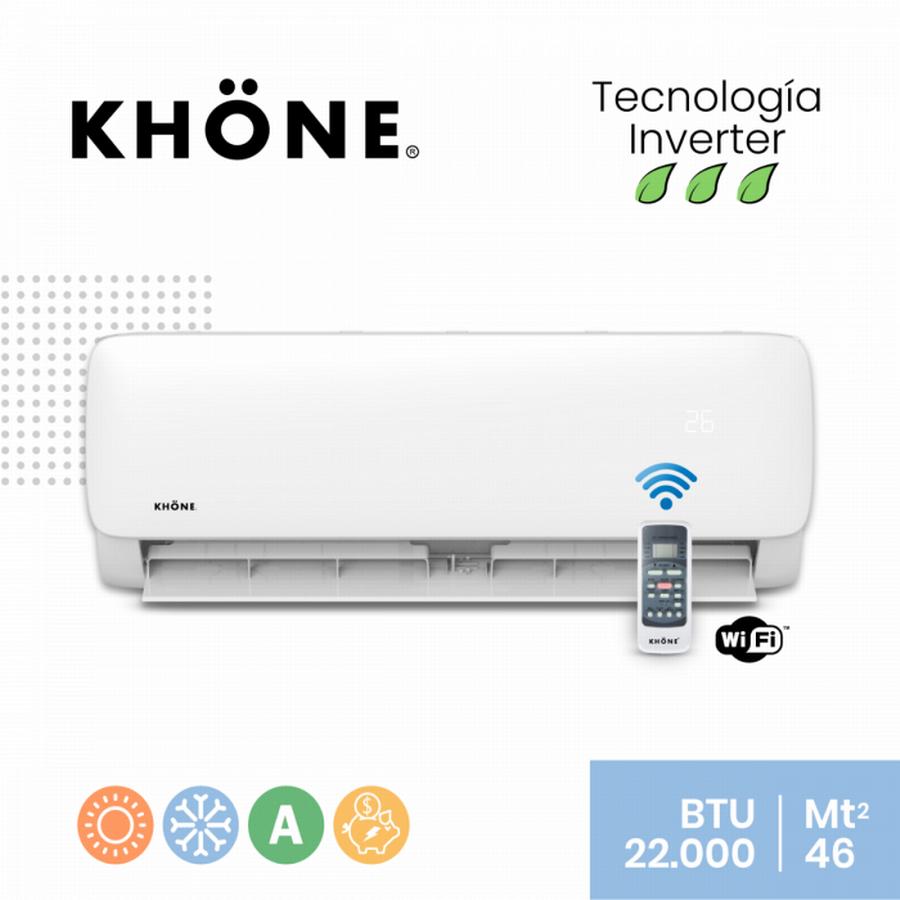Climatizador Aire Acondicionado Khöne Inverter 22.000 Btu/H