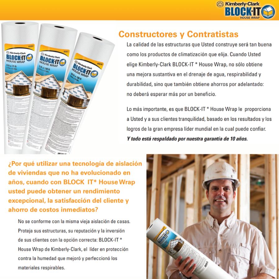 Membrana Hidrófuga Premium Homewrap 28m2 Kimberly Clark