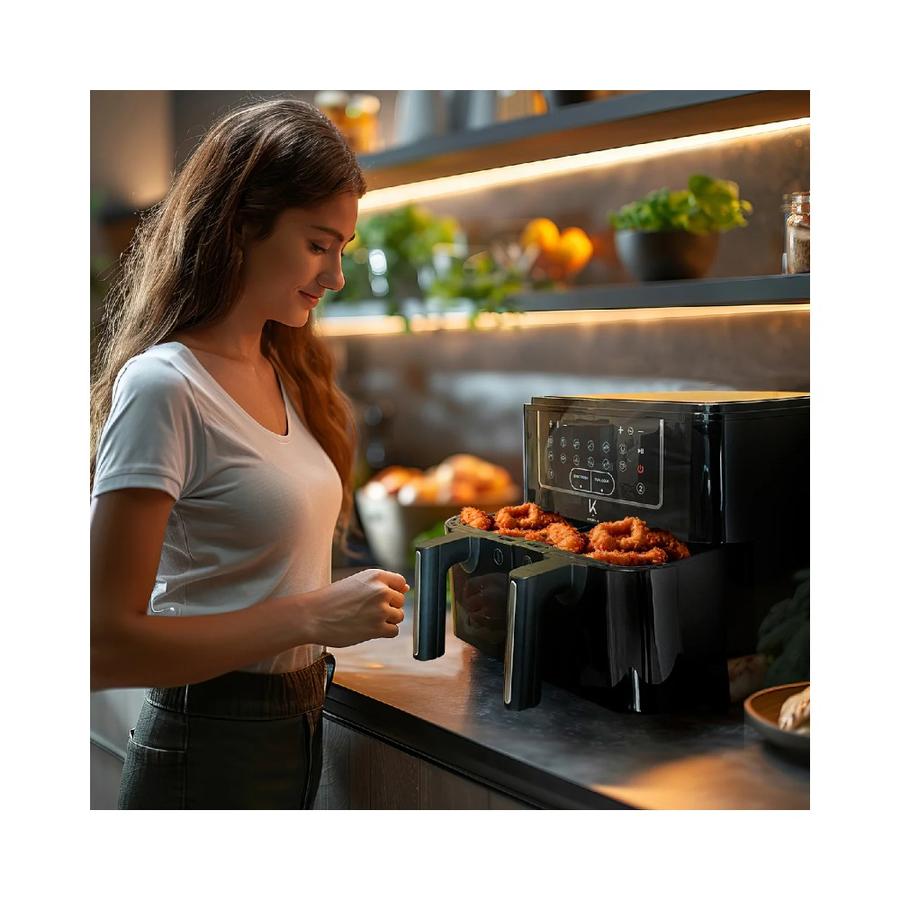 Freidora de Aire Kitchen It Dual Edition 9 Litros