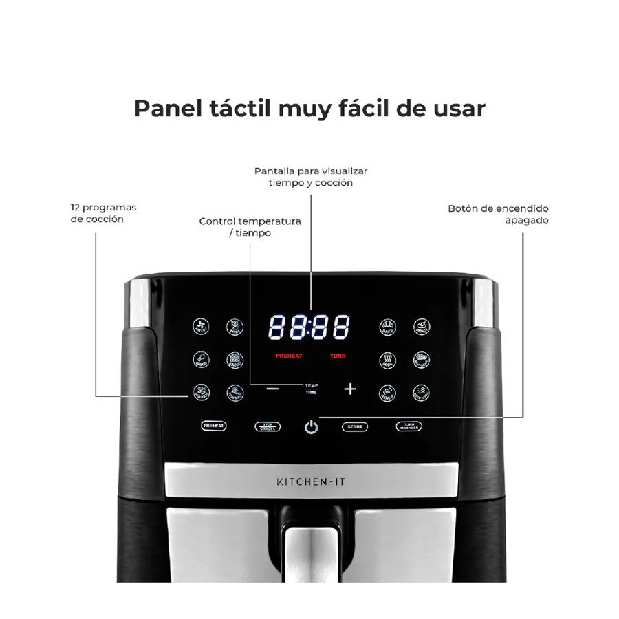 Freidora de Aire Kitchen It Family Edition 7 Litros