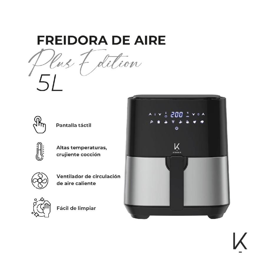 Freidora de Aire Kitchen It Plus Edition 5 Litros