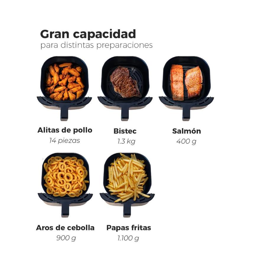 Freidora de Aire Kitchen It Plus Edition 5 Litros