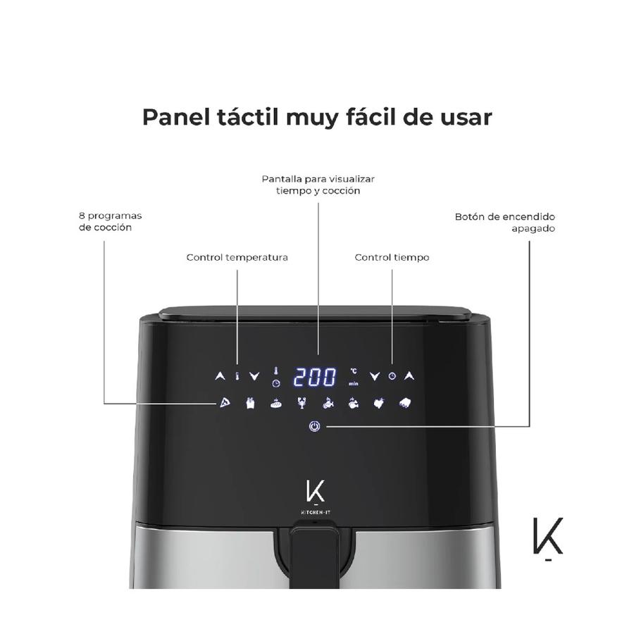 Freidora de Aire Kitchen It Plus Edition 5 Litros