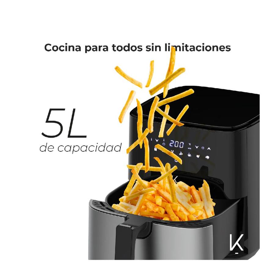Freidora de Aire Kitchen It Plus Edition 5 Litros