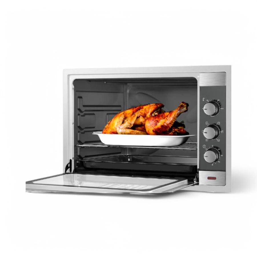 Horno Eléctrico Kitchen It Silver Series 60 Litros