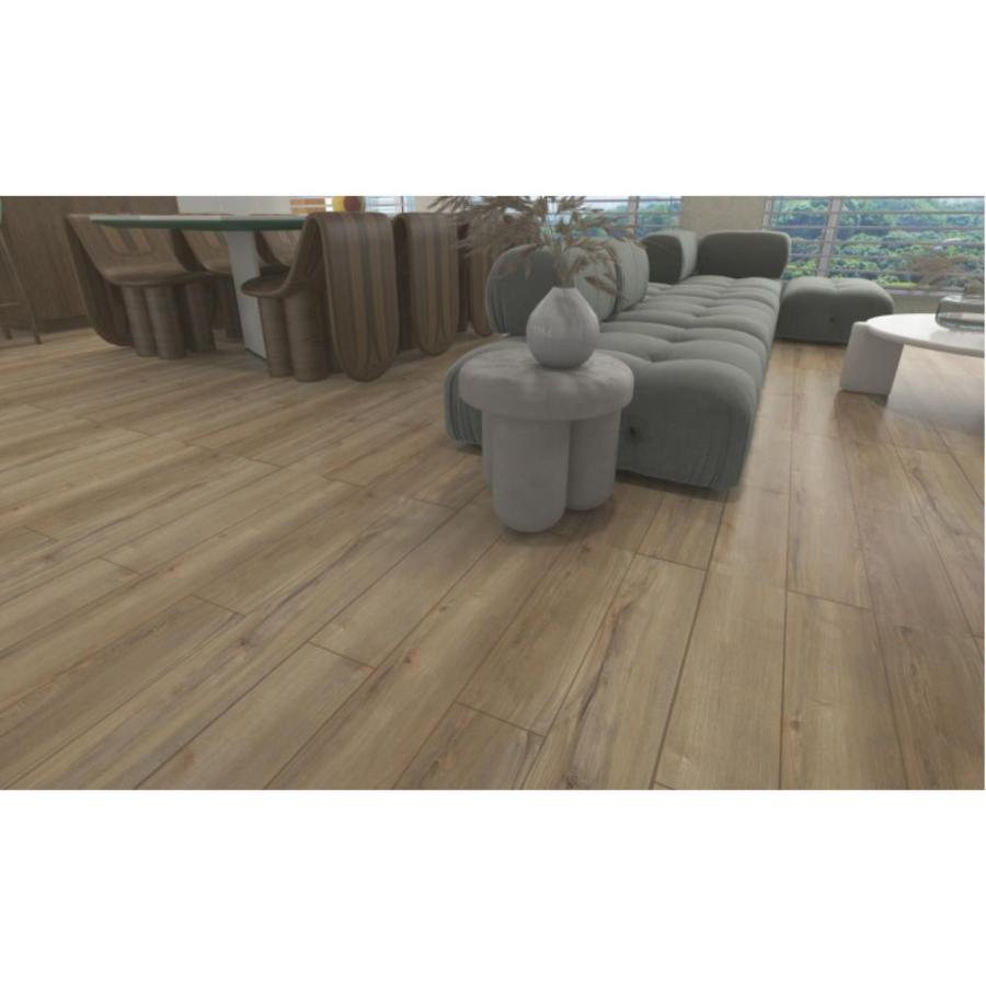 Piso SPC Vinílico Kentaro Light Brown (2,63)(184,46)