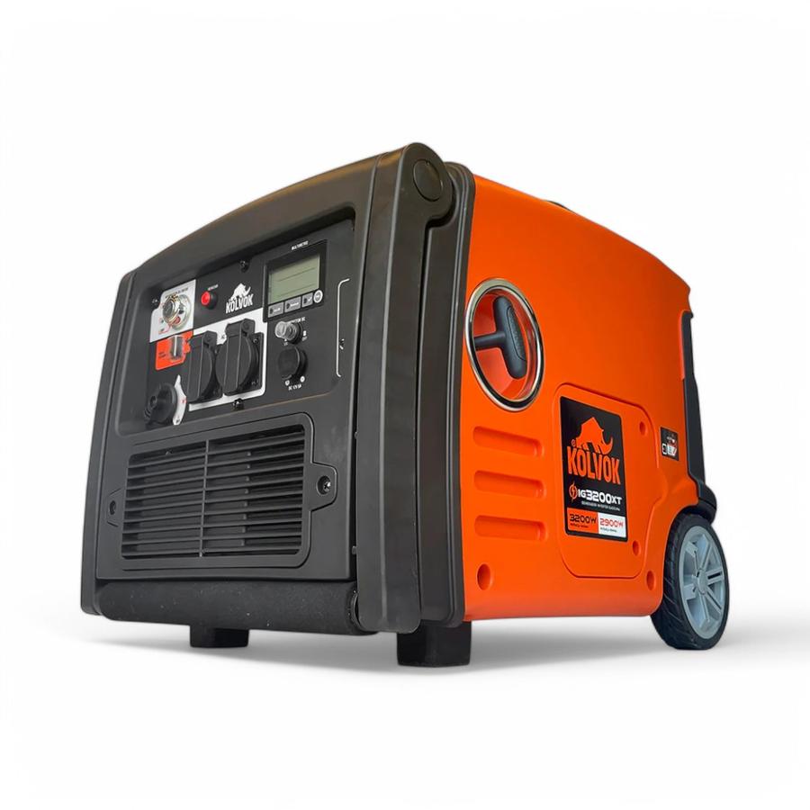 Generador Eléctrico Gasolina Kolvok IG3200XT Inverter 3.200W