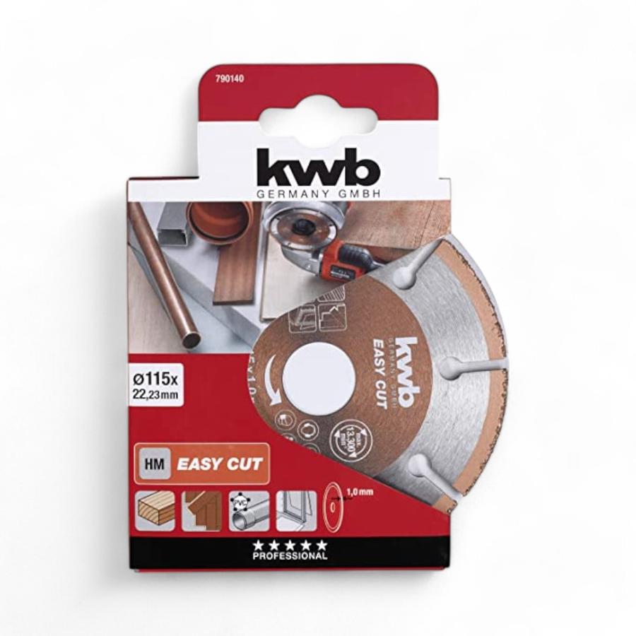 Disco De Corte Amoladora KWB Easy-Cut 115 Mm