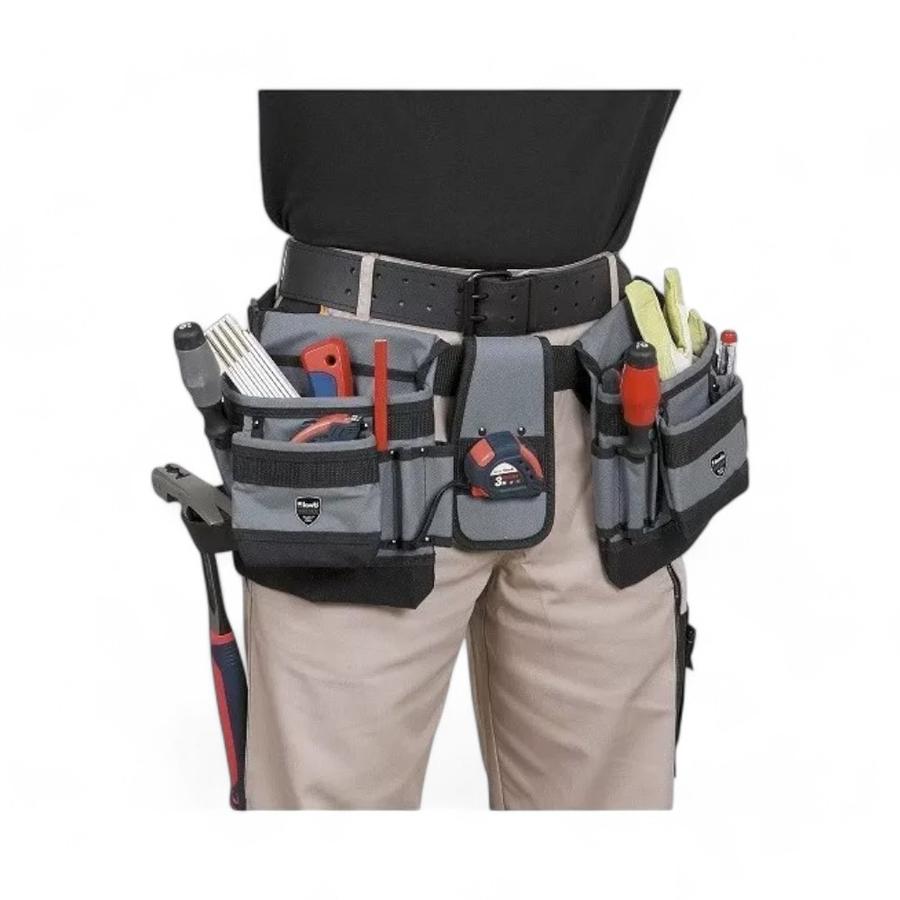 Bolso Porta Herramientas KWB Doble Con Cinturón 