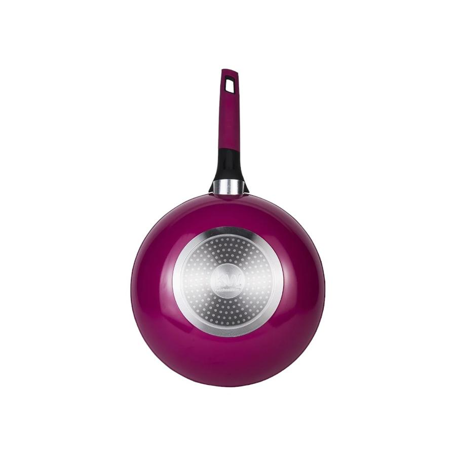 Wok Marmoleado 28 Cm Km Soho Fucsia